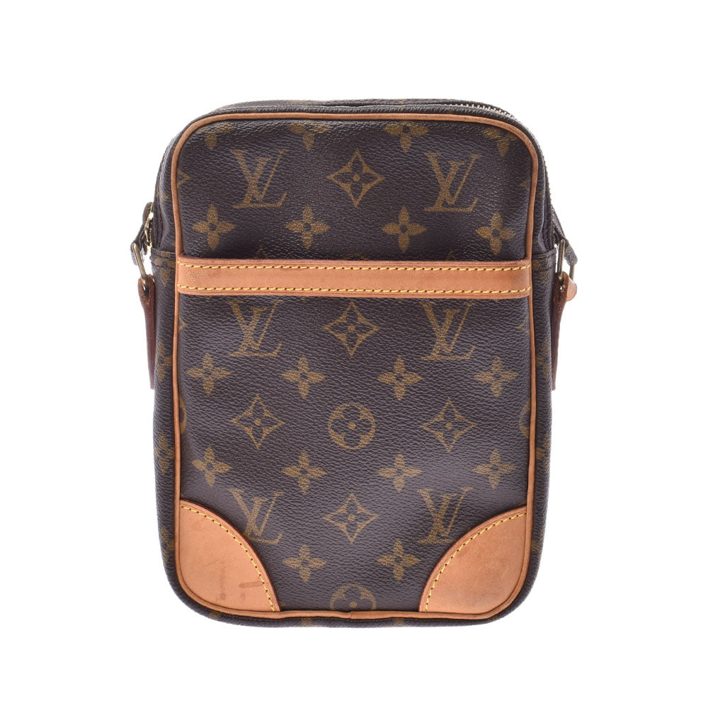 LOUIS VUITTON ルイヴィトン モノグラム ダヌーブ ブラウン M45266 ユニセックス モノグラムキャンバス ショルダーバッグ Bランク 中古 