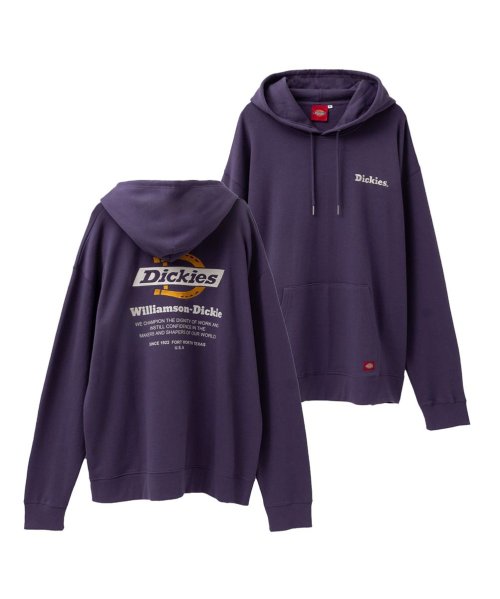 [大きいサイズ] Dickies ディッキーズ 裏毛グラフィック長袖パーカー キングサイズ 3478－6532KG