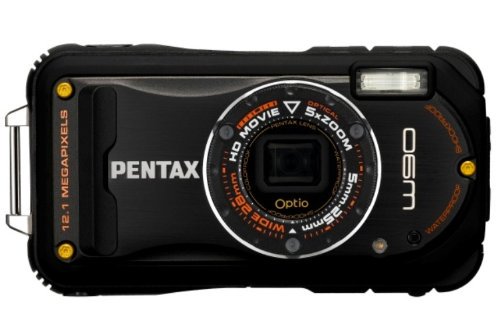 PENTAX 防水デジタルカメラ Optio W90 ブラック OPTIOW90B