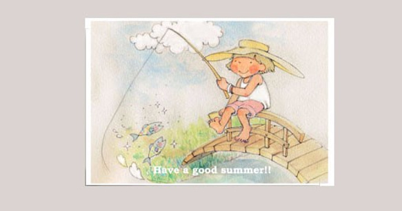 ポストカード4枚セット　「049HaveaGoodSummer!!」