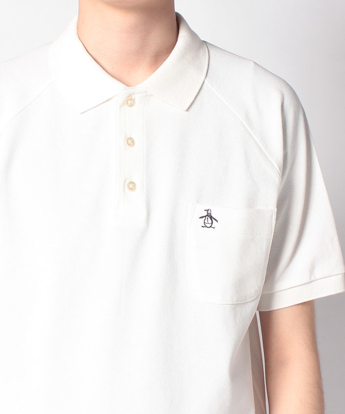 ペンギン　バイ　マンシングウェア/1955 RAGLAN SLEEVE POLO SHIRT/19･･･