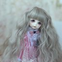 BJD 1/3 1/4  1/6人形 ドール用ウィッグ カツラ 耐熱 ハンドメイドzxww-385