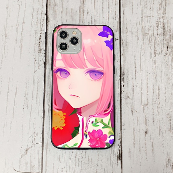 iphonecase4-6_32 iphone 強化ガラス お花(ic) アイフォン iface ケース