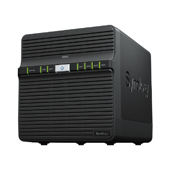 Synology Snapshot Replication対応4ベイNASサーバー DS423