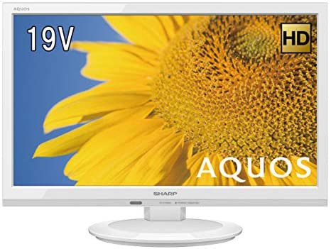 シャープ 19V型 AQUOS 液晶テレビ 2T-C19ADW【中古品】