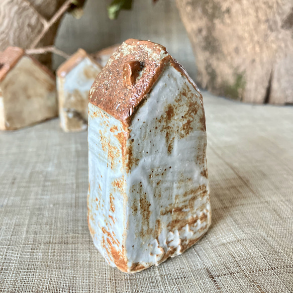 手作り窯焼きミニハウス1 / Handmade Kiln-fired Small Houses1新作2023♪