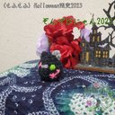 Halloween2023限定????〈もふもふ〉ぞんでびにゃん 黒猫 モンスター