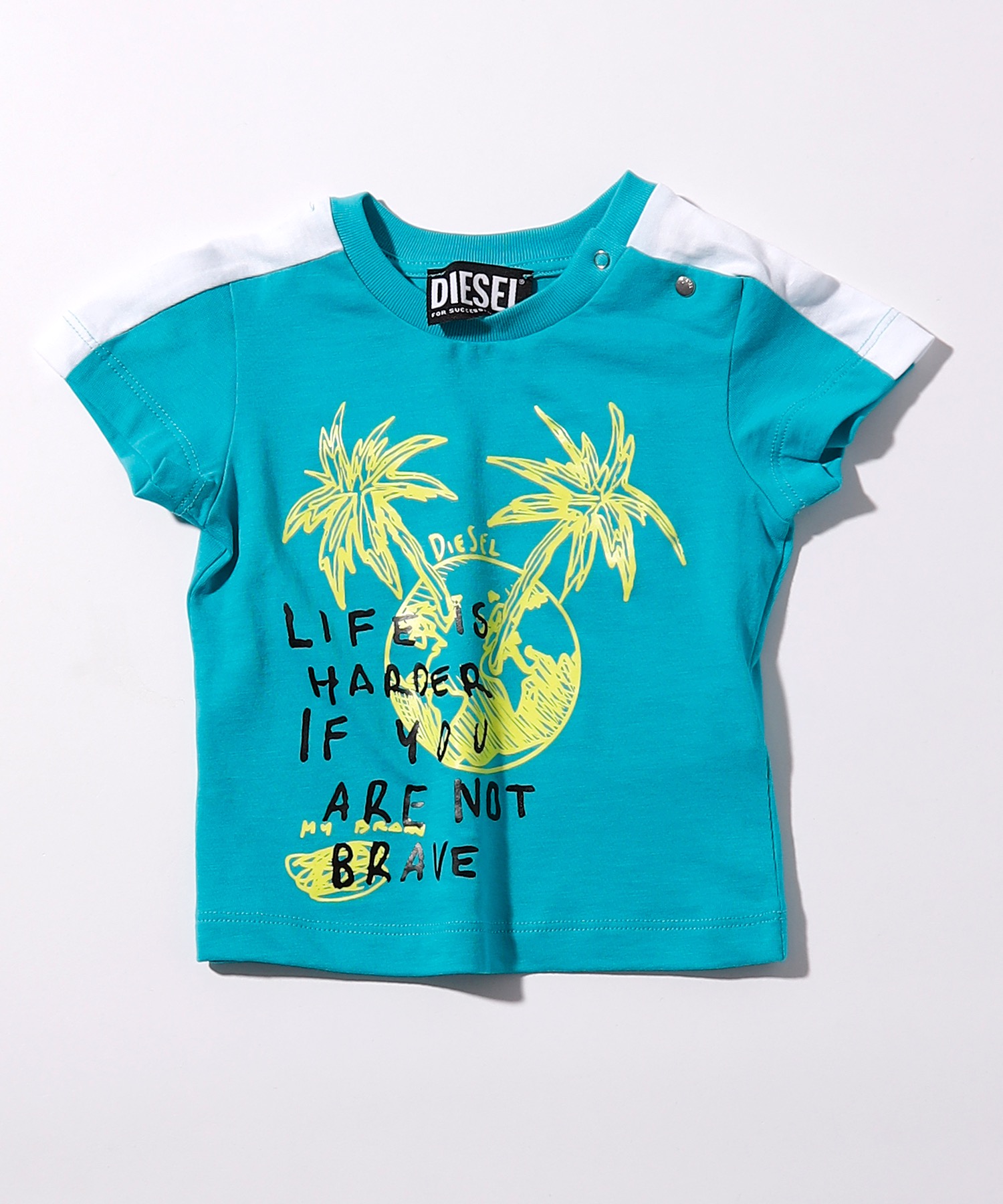 DIESEL/DIESEL(ディーゼル)Baby グラフィックデザイン半袖Tシャツカットソー