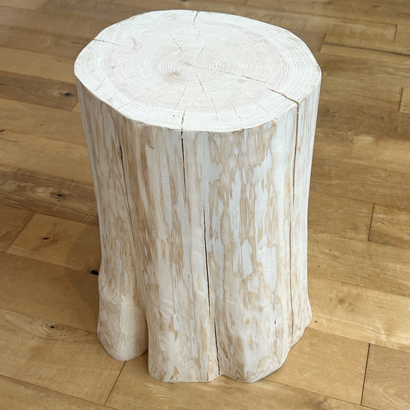 Hinoki  Wood  Stool  No.814