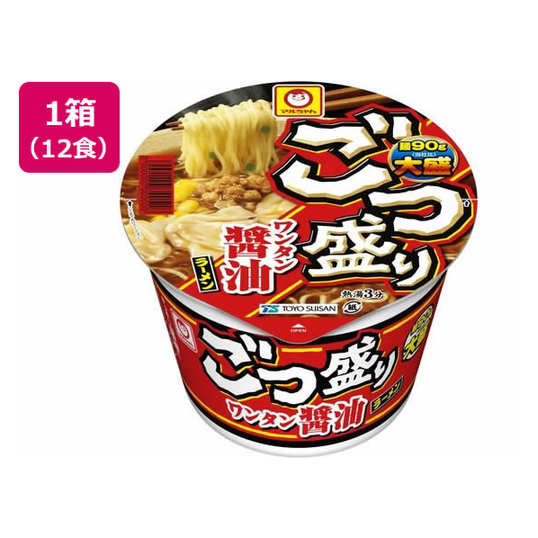 東洋水産 ごつ盛り ワンタン醤油ラーメン 12個 FCU2216