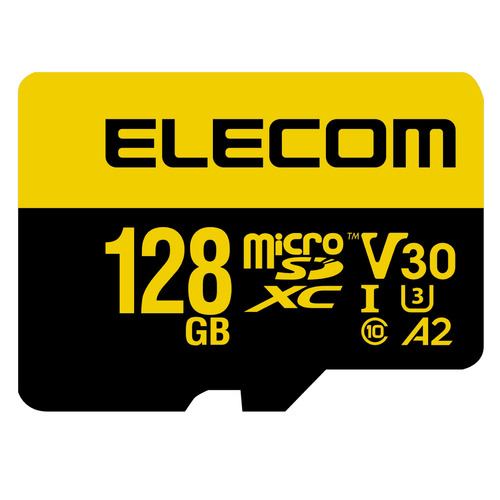 エレコム MF-HMS128GU13V3 高耐久 U3,V30 microSDXC メモリカード 128GB