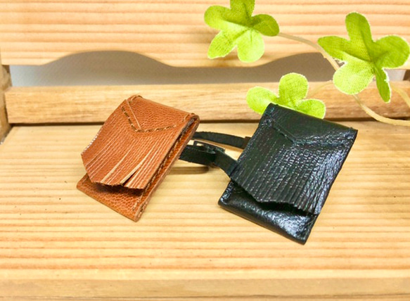 森き　ミニチュアフリンジ携帯入れ　一つ　miniature bag.