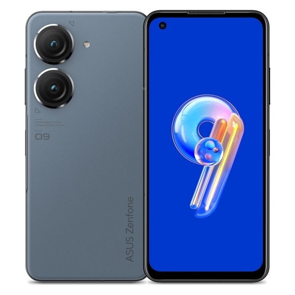 ASUS JAPAN Zenfone 9(AI2202)/スターリーブルー/5.9型ワイド AMOLEDディスプレイ ZF9-BL8S128（直送品）