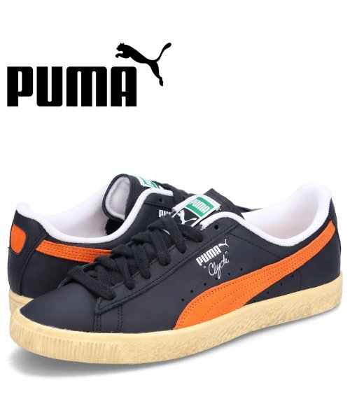 PUMA プーマ スニーカー クライド ヴィンテージ メンズ CLYDE VINTAGE ブラック 黒 394687－02