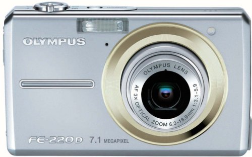 OLYMPUS デジタルカメラ CAMEDIA (キャメディア) FE-220D【中古品】