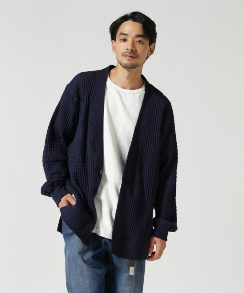 MANASTASH/マナスタッシュ　SNUGGLE SNUG THERMAL CARDIGAN