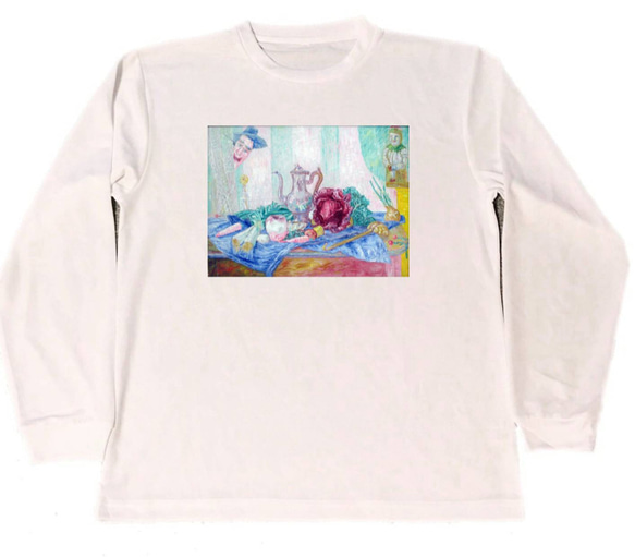 ジェームズ・アンソール　ドライ　Tシャツ　名画　絵画　アート　グッズ　5　　ロング　ロンT　長袖