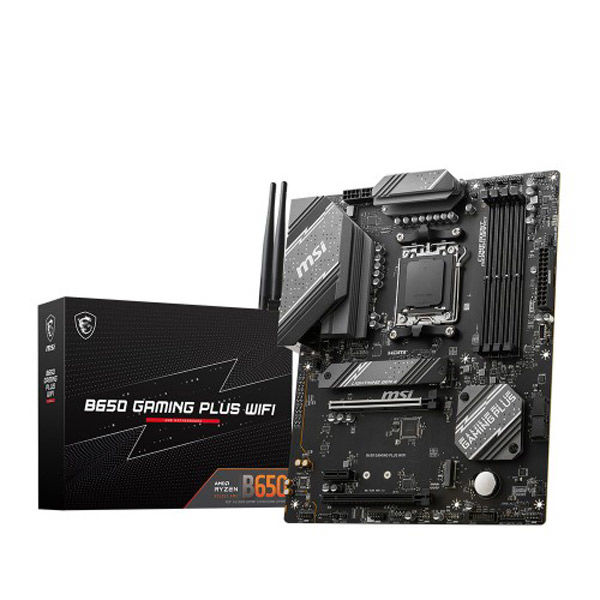 MSI AMD B650 ATXマザーボード（AMD Ryzen7000番台 AM5対応） B650 GAMING PLUS WIFI 1個（直送品）