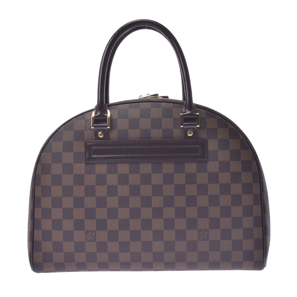 LOUIS VUITTON ルイヴィトン ダミエ ノリータ ブラウン N41455 ユニセックス ダミエキャンバス ハンドバッグ Bランク 中古 