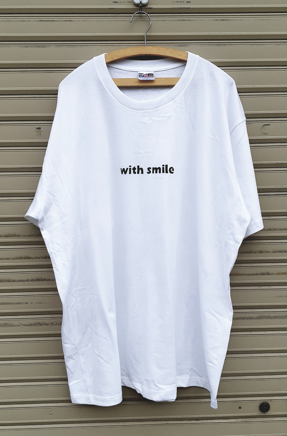 ビッグシルエットTシャツ☆with smile☆