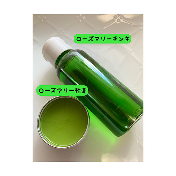 【ローズマリーチンキ&ローズマリー軟膏】ハーブ ローズマリー 若返りのハーブ 虫除け チンキ 50ml 20g バーム