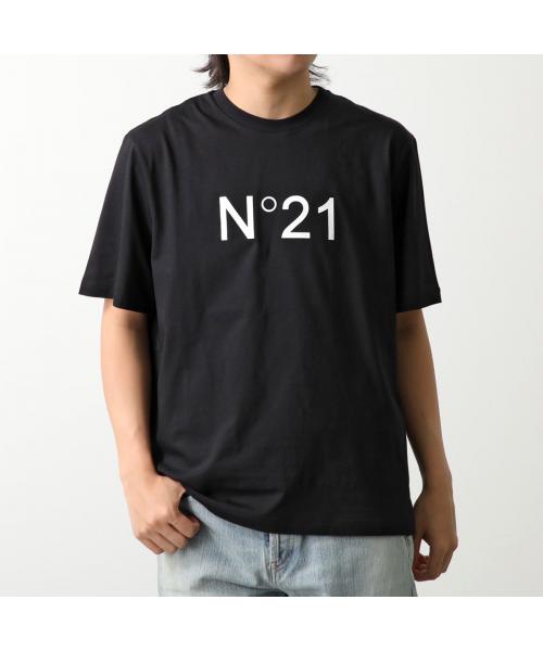 ヌメロ ヴェントゥーノ/N°21 Tシャツ F131 4157 クルーネック 半袖 ロゴ プリント