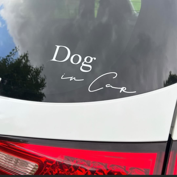 【RECおまけつき】ドッグインカー dog in car LECシール 車ステッカー カーサイン ステッカー