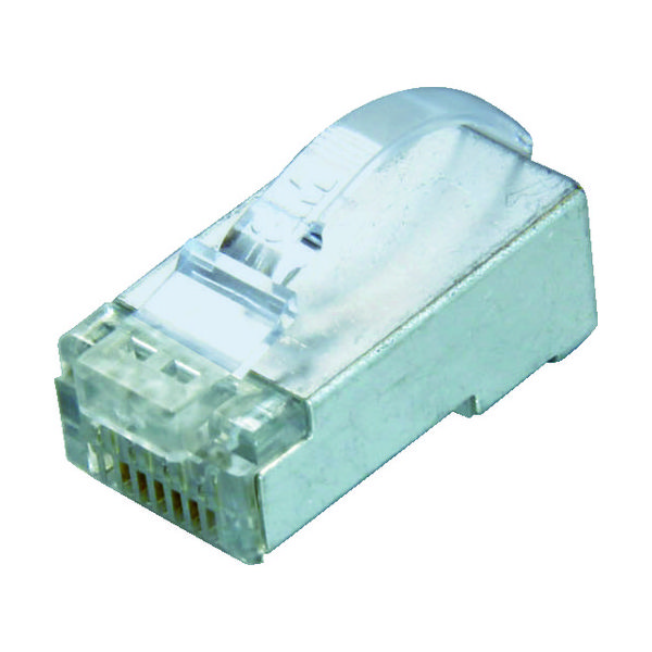 スリーエム ジャパン コーニング Cat5e シールド付RJ45モジュラープラグ (100個入) VOL-RJ45PLG-5SL 1箱(100個)（直送品）