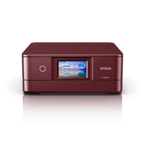 【推奨品】EPSON EP-886AR A4カラーインクジェット複合機 レッド