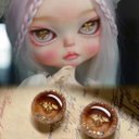 【3個買うと1個プレゼントGTE！】ブライス アイ ネオブライス bjd 目 アイ アイチップ ドールアイチップ-ミツバチ