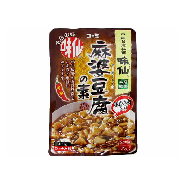 コーミ 味仙麻婆豆腐の素150g FCA6147-1141