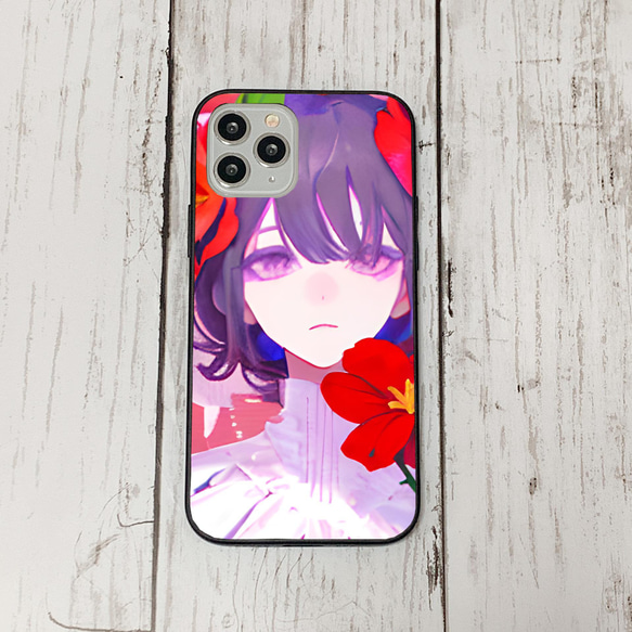 iphonecase4-8_18 iphone 強化ガラス お花(ic) アイフォン iface ケース