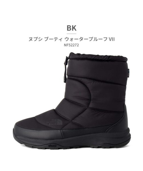 ザ ノースフェイス the north face ユニセックス NF52272 ヌプシ ブーティ ウォータープルーフ BK WB