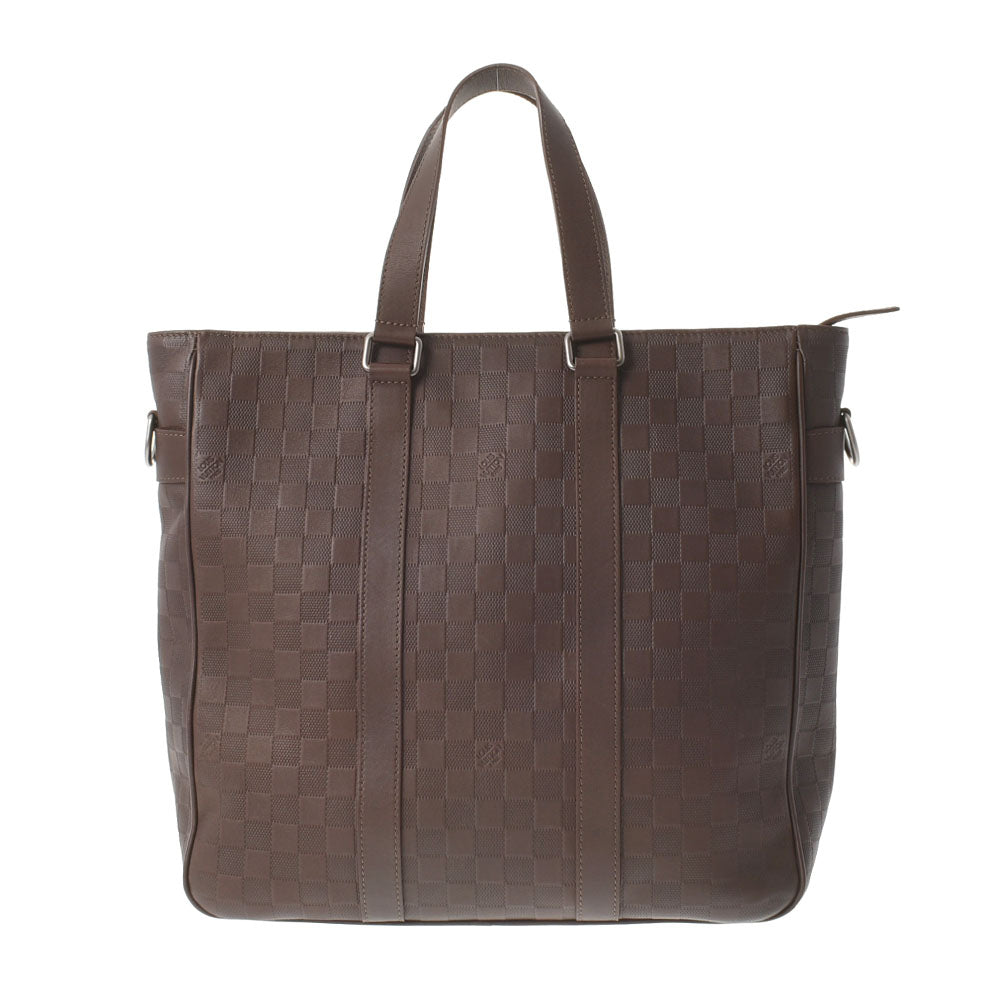 LOUIS VUITTON ルイヴィトン ダミエ アンフィニ ネオ タダオPM メテオール N41270 メンズ レザー 2WAYバッグ Aランク 中古 