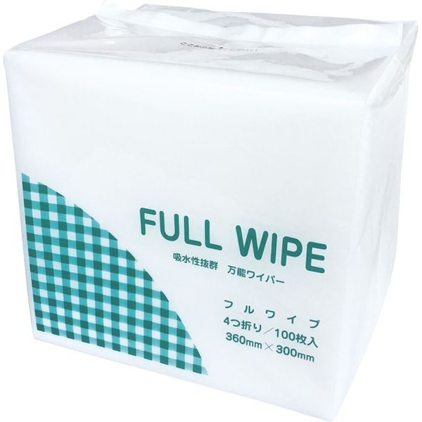 丸三産業 からだふき FULL WIPE（フルワイプ） 100枚入 1ケース（16袋入）　介援隊カタログ S0894（直送品）