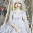 BJD 1/3 1/4  1/6人形 ドール用ウィッグ カツラ 耐熱 ハンドメイドzxww-36