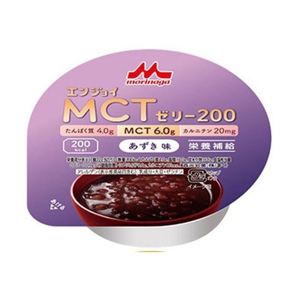 クリニコ エンジョイ MCT ゼリー200 あずき味 72g FCM5252