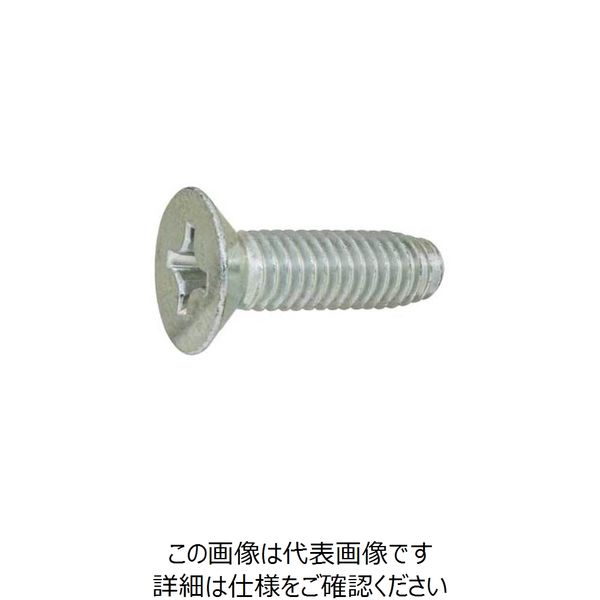 SUNCO クロメート Sタイプサラ 3×8 (6000本入) 30-00-0001-0030-0080-02 1箱(6000本)（直送品）