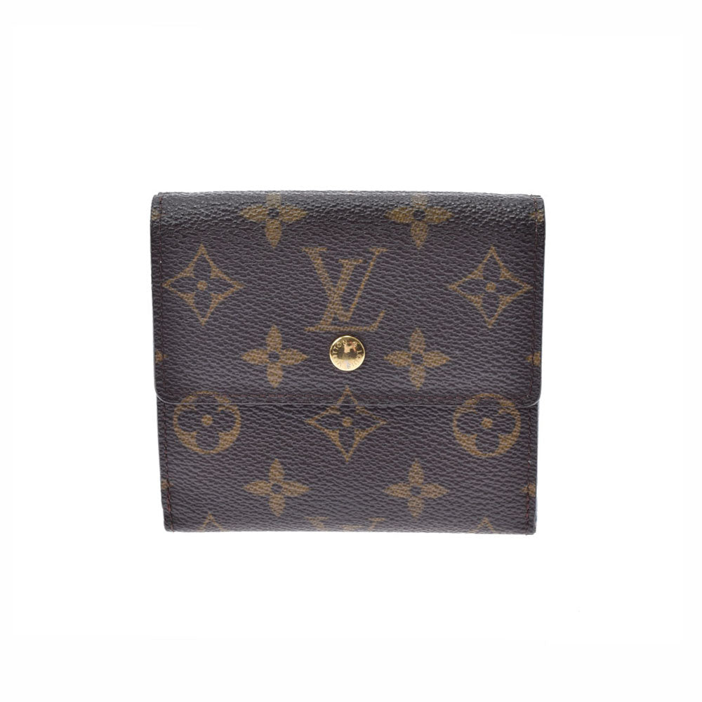 LOUIS VUITTON ルイヴィトン モノグラム ポルトフォイユ エリーズ ヴィオレ M60236 ユニセックス モノグラムキャンバス 三つ折り財布 ABランク 中古 