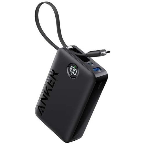 アンカー A1647N11 モバイルバッテリー Power Bank 20000mAh Type-C直結 USB PD対応 2ポート ブラック