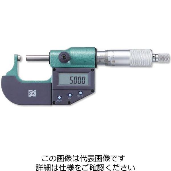 新潟精機 デジタル片球面マイクロメータ MCD236ー25T MCD236-25T 1個（直送品）