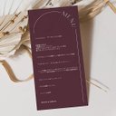 メニュー表　ドリンクメニュー　【印刷会社仕上げ】wedding ウェディング　結婚式 　menu0069