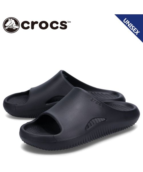 クロックス crocs サンダル スライドサンダル メロウ リカバリー メンズ レディース MELLOW SLIDE ブラック 黒 208392－001