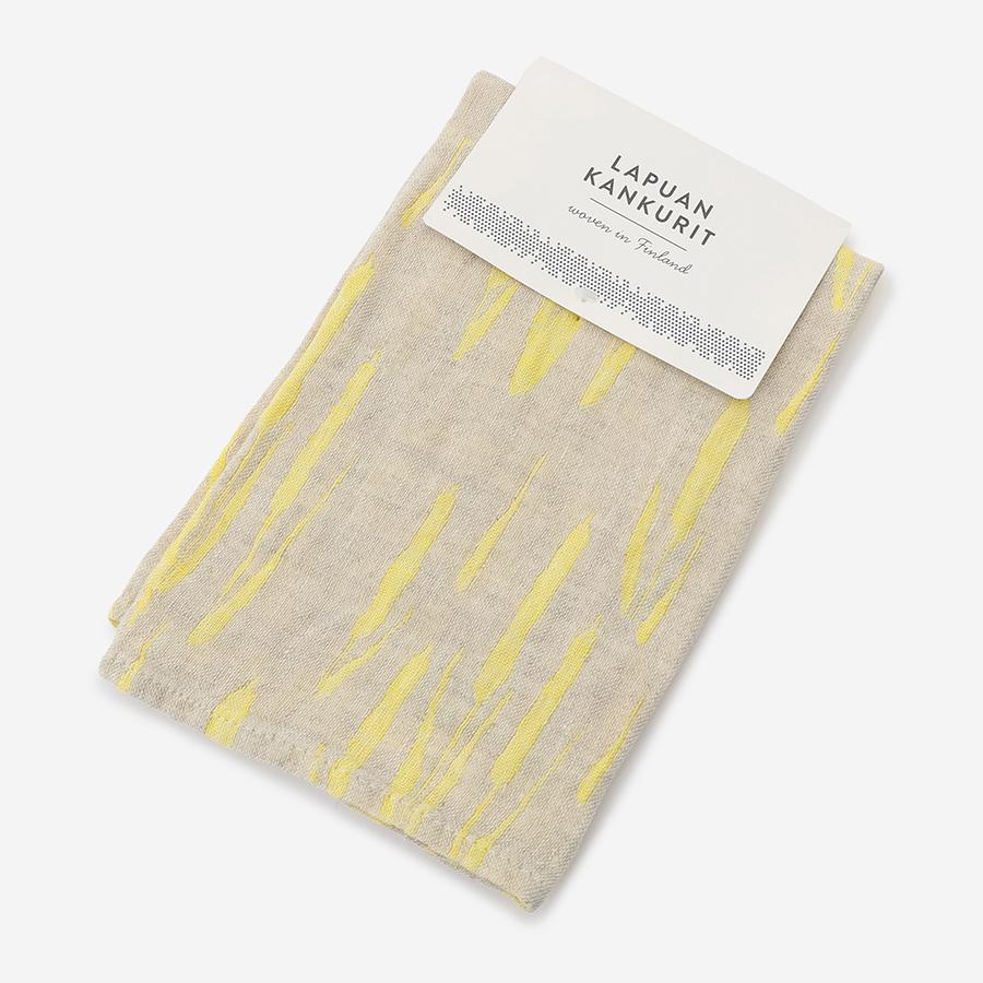 LAPUAN KANKURIT | OSMANKAAMI towel 46×46cm 7/linen-yellow