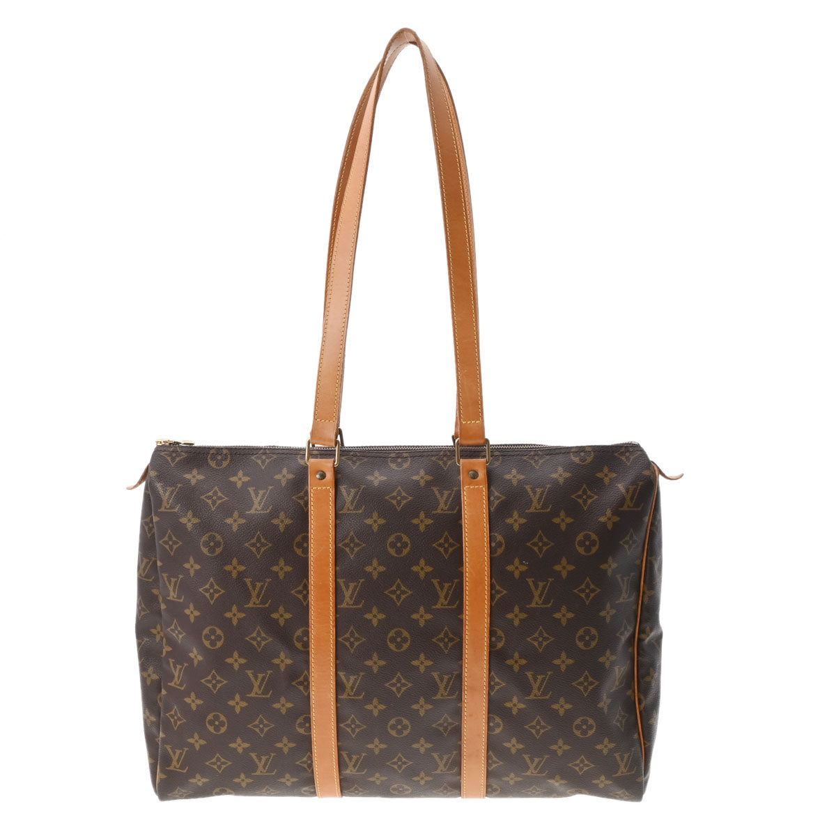 LOUIS VUITTON ルイヴィトン モノグラム フラネリー45 ブラウン M51115 レディース モノグラムキャンバス ショルダーバッグ Bランク 中古 