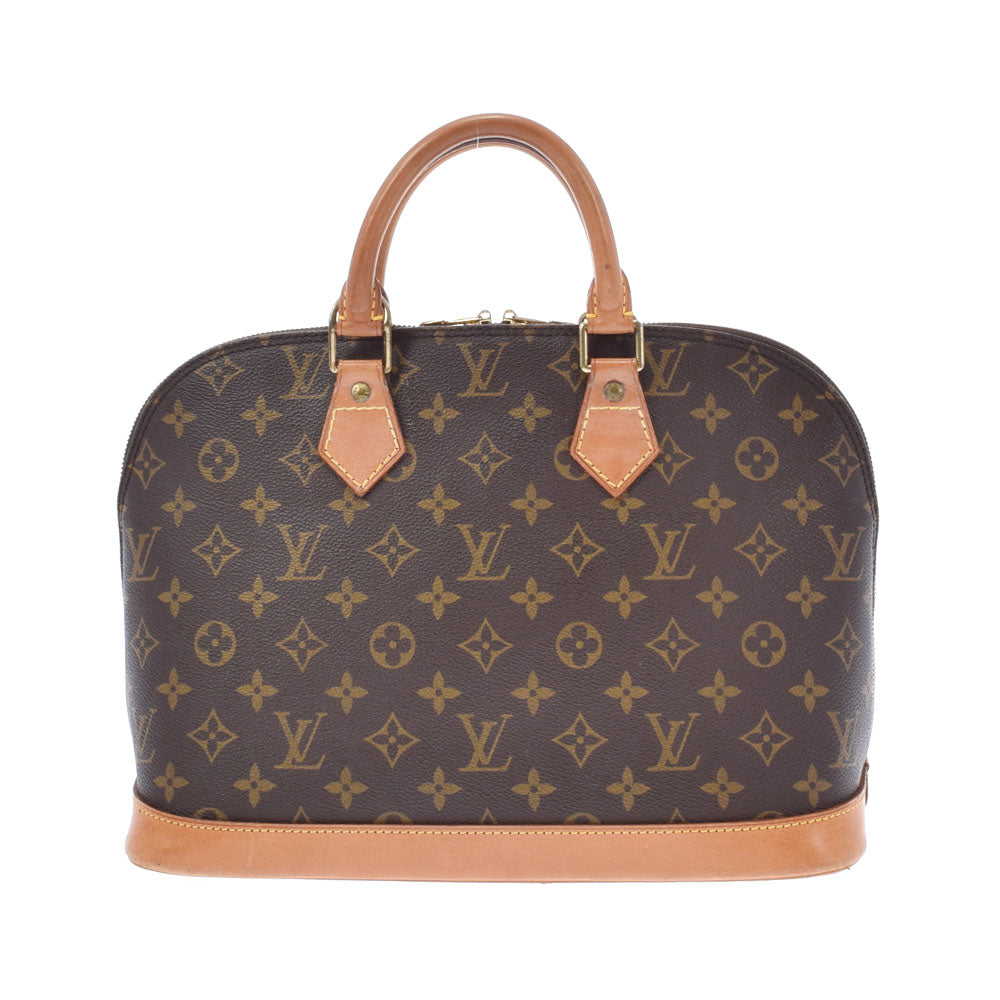 LOUIS VUITTON ルイヴィトン モノグラム アルマ 2WAY 旧型 ブラウン M51130 レディース モノグラムキャンバス ハンドバッグ Bランク 中古 