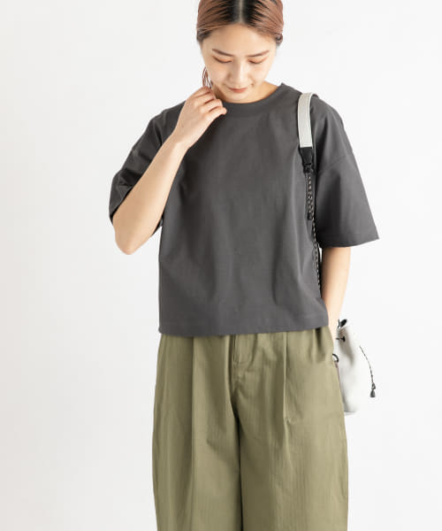 EKAL/『吸水速乾/UVカット』DRYOUT SHORTLENGTH S/S T－SHIRTS