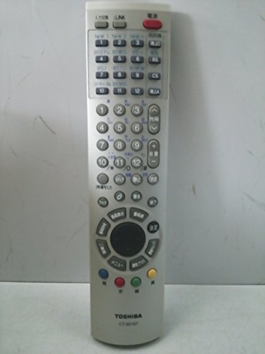 東芝　液晶テレビ純正リモコン　CT-90167【中古品】