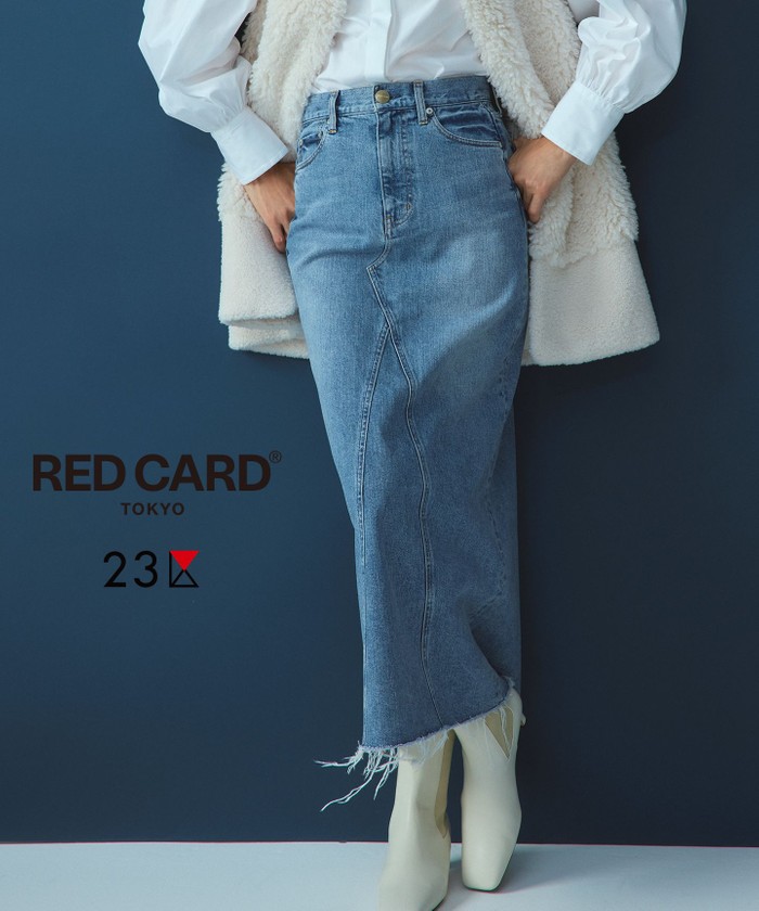 23区/【RED CARD TOKYO×23区】デニム Iライン スカート