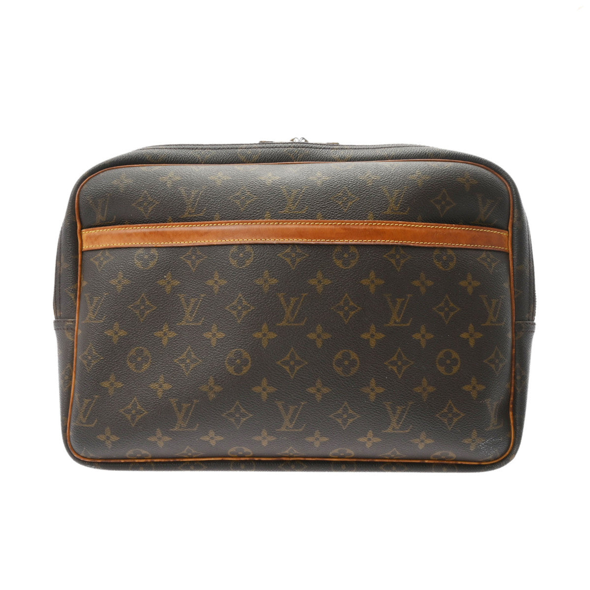 LOUIS VUITTON ルイヴィトン モノグラム リポーターGM ブラウン M45252 レディース モノグラムキャンバス ショルダーバッグ Bランク 中古 